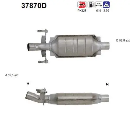 Catalyseur AS 37870D