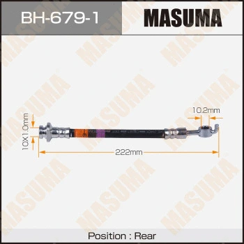 Flexible de frein MASUMA BH-679-1