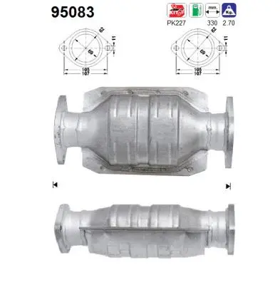 Catalyseur AS 95083