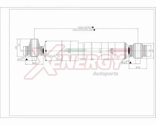 Amortisseur AP XENERGY X149349