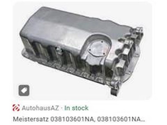 Carter d'huile ZPY 038103601NA