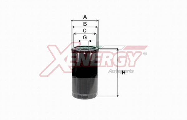 Filtre à huile AP XENERGY X1595926