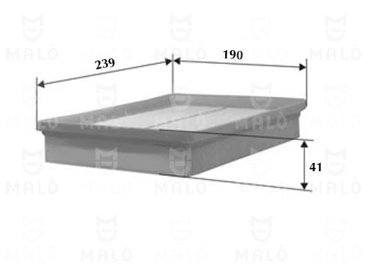 Filtre à air AKRON-MALÒ 1500249