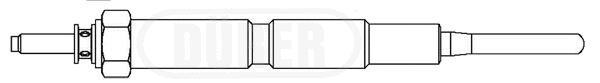 Bougie de préchauffage DÜRER DG241301