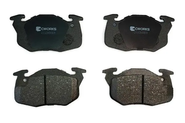 Kit de plaquettes de frein, frein à disque CWORKS C11CR0069