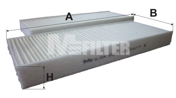 Filtre, air de l'habitacle MFILTER K 9075-2