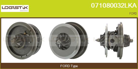 Groupe carter, turbocompresseur LGK 071080032LKA
