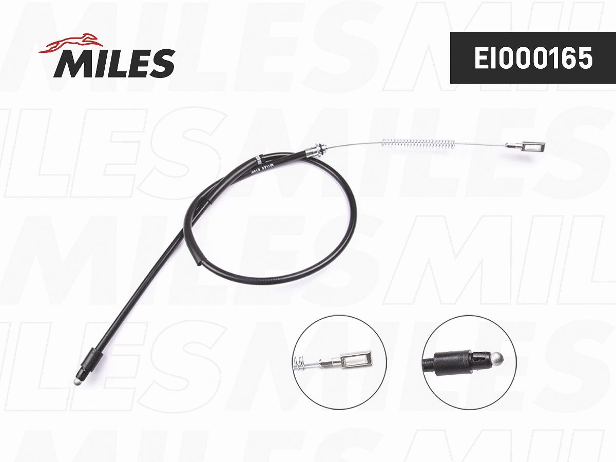 Tirette à câble, frein de stationnement MILES EI000165
