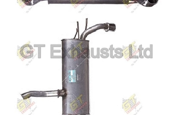Silencieux arrière GT Exhausts GHY201