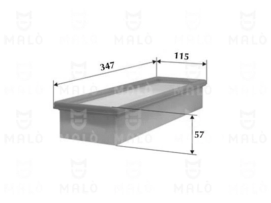 Filtre à air AKRON-MALÒ 1500251