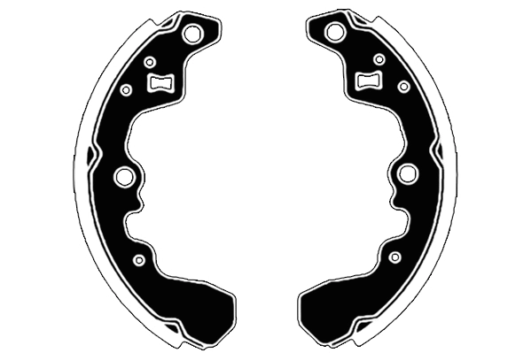 Jeu de mâchoires de frein RAICAM RA25300