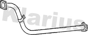 Tuyau d'échappement KLARIUS 142843