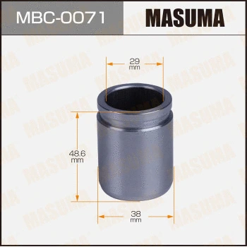 Piston, étrier de frein MASUMA MBC-0071