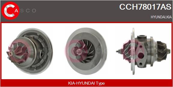 Groupe carter, turbocompresseur CASCO CCH78017AS