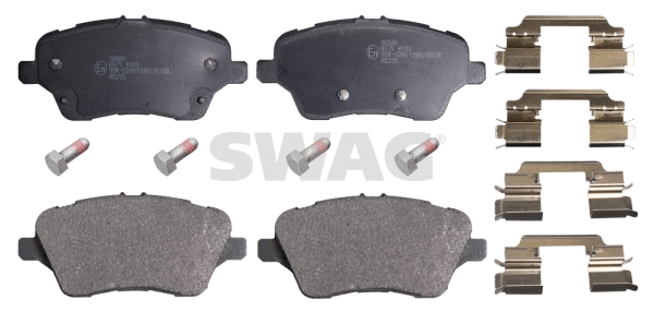 Kit de plaquettes de frein, frein à disque SWAG 50 91 6940