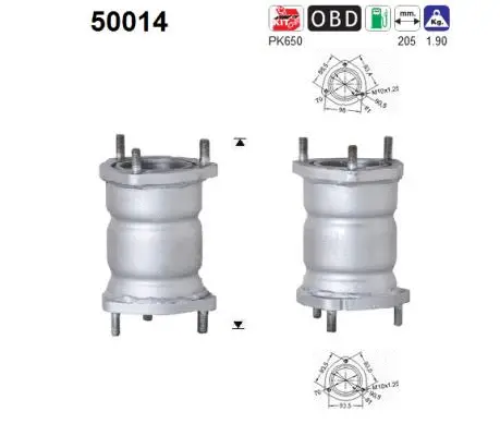 Catalyseur AS 50014