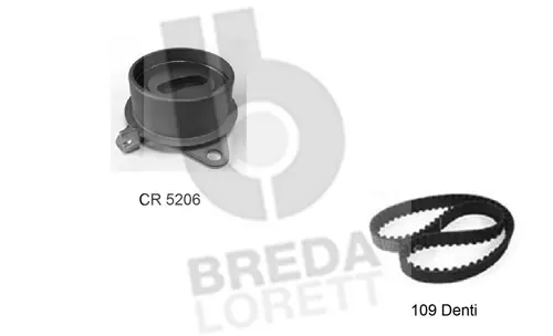 Kit de courroie crantée BREDA LORETT KCD0212