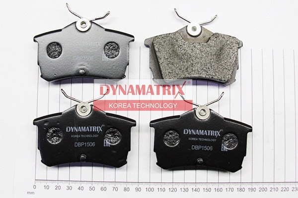 Kit de plaquettes de frein, frein à disque DYNAMATRIX DBP1506