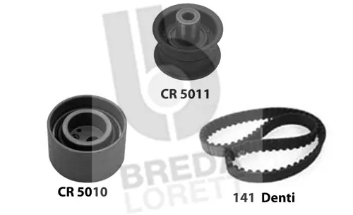 Kit de courroie crantée BREDA LORETT KCD0130