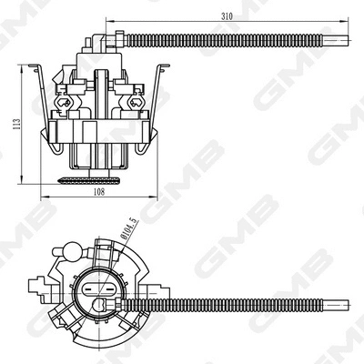 unité d'alimentation de carburant GMB GFPS-118A