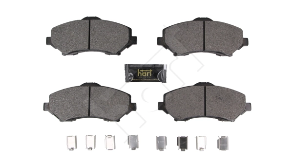 Kit de plaquettes de frein, frein à disque HART 260 838