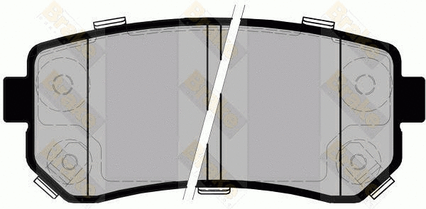 Kit de plaquettes de frein, frein à disque Brake ENGINEERING PA1708