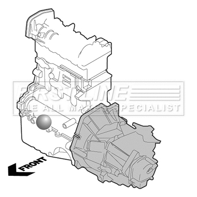 Support moteur FIRST LINE FEM3103