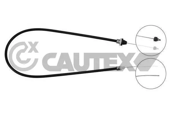 Câble d'accélération CAUTEX 762255