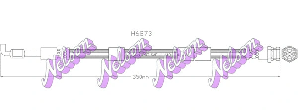 Flexible de frein KAWE H6873