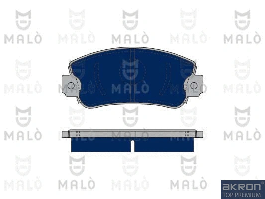 Kit de plaquettes de frein, frein à disque AKRON-MALÒ 1050305