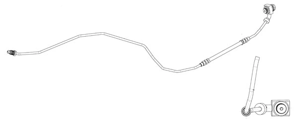 Flexible de frein CEF 518293