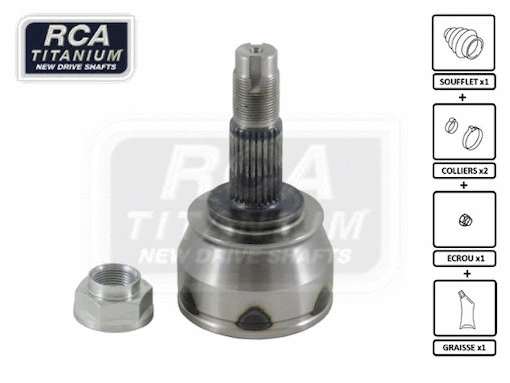 Jeu de joints, arbre de transmission RCA FRANCE OA70