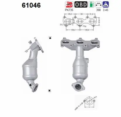 Catalyseur AS 61046