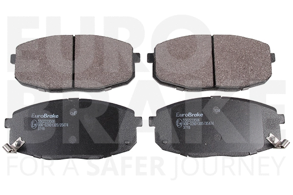 Kit de plaquettes de frein, frein à disque EUROBRAKE 5502223506