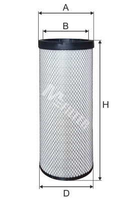 Filtre à air MFILTER A 804/1