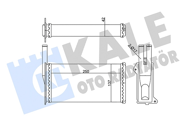 Système de chauffage KALE OTO RADYATÖR 346760
