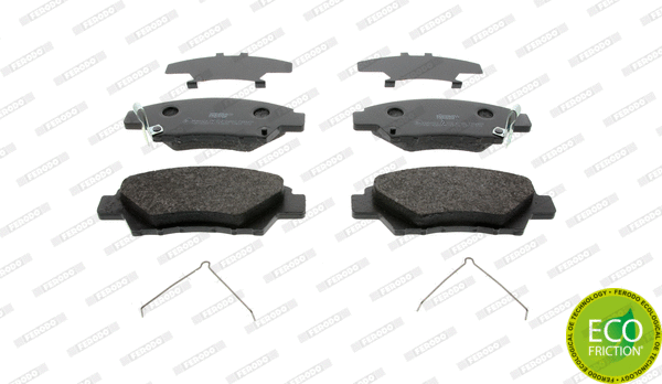 Kit de plaquettes de frein, frein à disque FERODO FDB4404