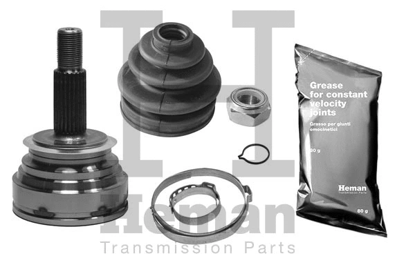 Jeu de joints, arbre de transmission HEMAN TJ02240