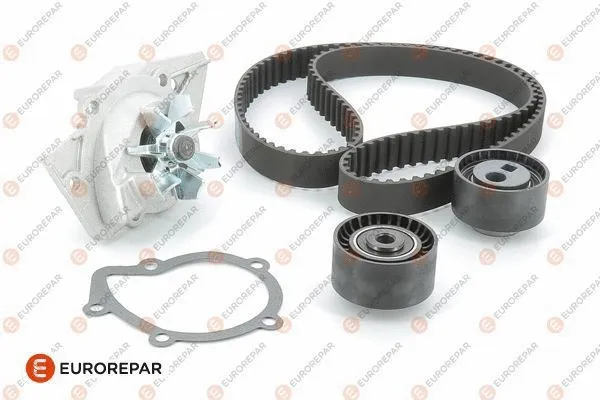 Pompe à eau + kit de courroie crantée EUROREPAR 1611897980