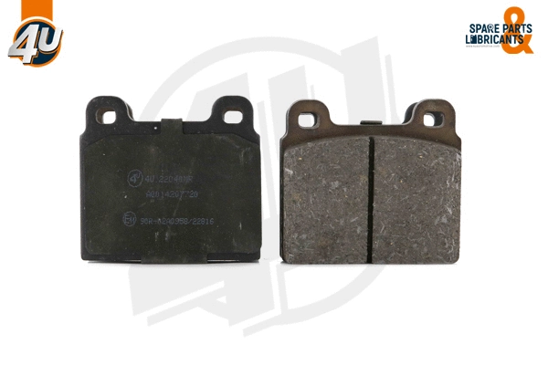 Kit de plaquettes de frein, frein à disque 4U Autoparts 22040MR