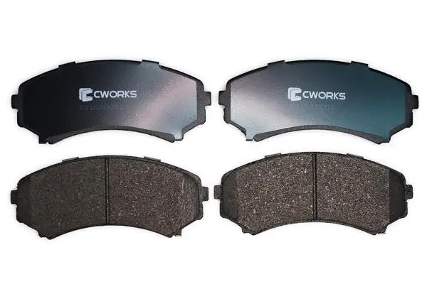 Kit de plaquettes de frein, frein à disque CWORKS C11CR0052