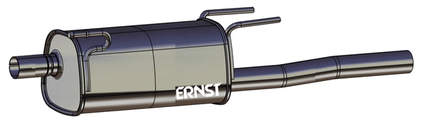 Silencieux arrière VEGAZ GmbH OS-528ERNS
