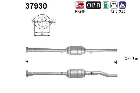 Catalyseur AS 37930