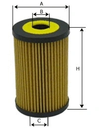 Filtre à huile SAMPIYON FILTER CE 1096 E