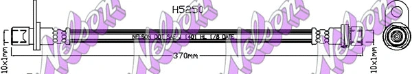 Flexible de frein BROVEX-NELSON H5250