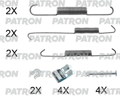 Kit d'accessoires, mâchoire de frein PATRON PSRK0233