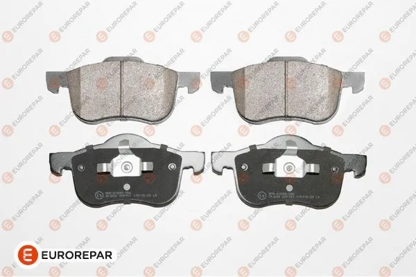 Kit de plaquettes de frein, frein à disque EUROREPAR 1639374280