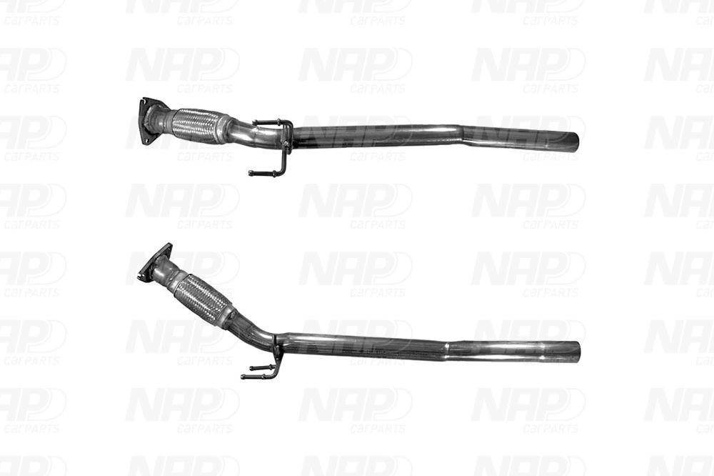 Tuyau d'échappement NAP carPARTS CAC10156