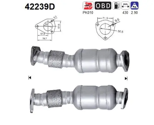 Catalyseur AS 42239D