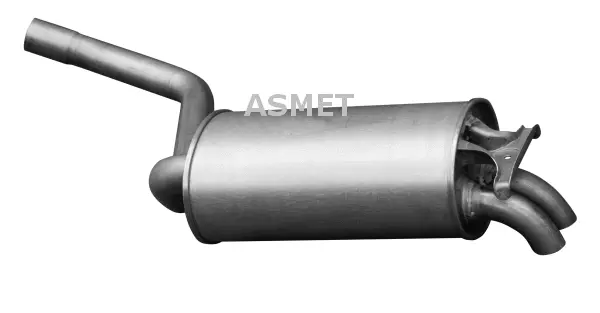 Silencieux arrière ASMET 01.024